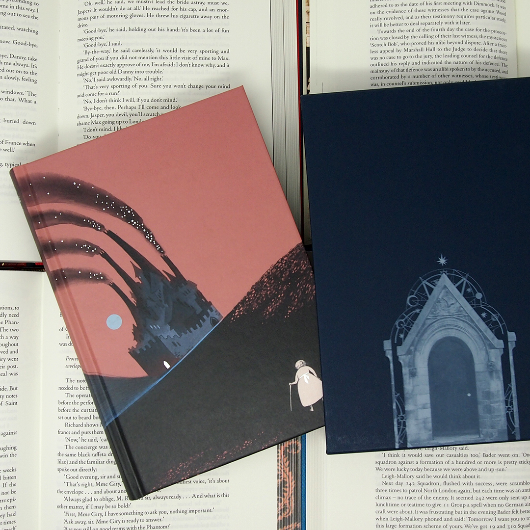 foliosociety's tweet image. *GIVEAWAY* Don't miss out, it's the final few hours of your chance to win a copy of Folio's best-selling edition of #HowlsMovingCastle! Exclusively signed by artist @maharelillo, retweet by midnight tonight to enter (open worldwide). foliosociety.com/howl-s-moving-…