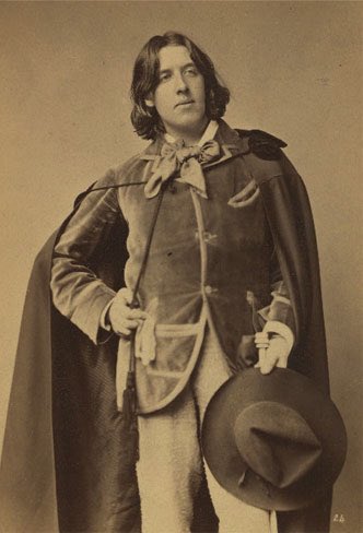 ... and it was at this very impasse where the path took a turn, thanks to a poorly received and mostly forgotten 1882 lecture by Oscar Wilde.