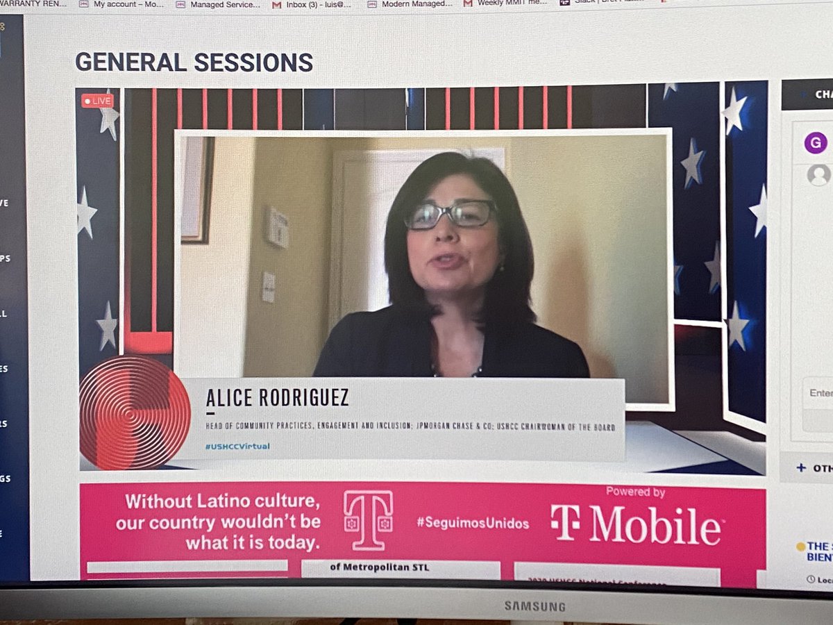 Bravo! Bravo! Madam Chair <a href="/alicekrodriguez/">Alice Rodriguez</a> #ushccvirtual #ushcc2020
