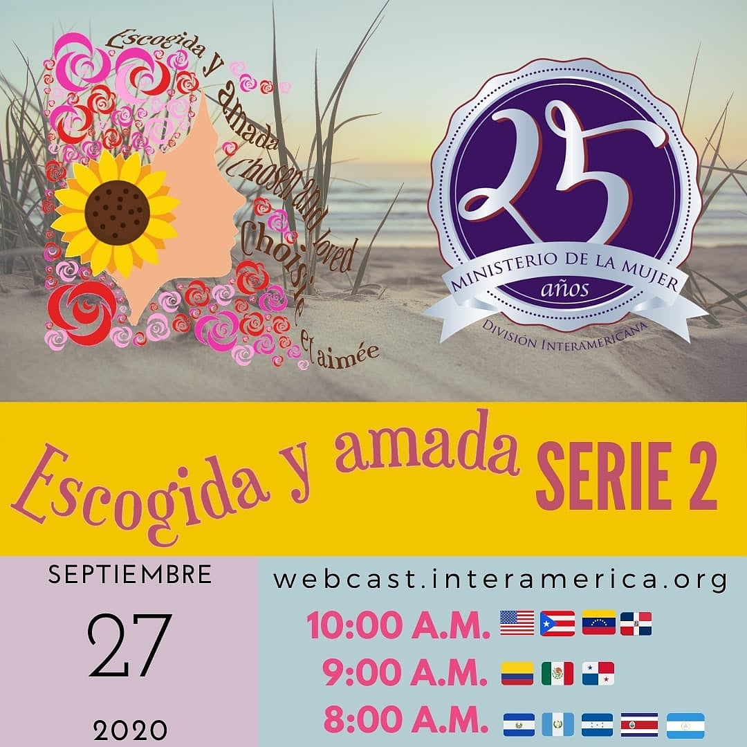 IPorlamar's tweet photo. ¡Atención, damas del Ministerio de la Mujer! 🙋🏻‍♀️⚠️

Este domingo 2️⃣7️⃣de Septiembre, a las 10:00am, la División Interamericana 👈🏻 continua con el programa

Te esperamos...¡No te los debes perder!

#EscogidaYAmada #MinisterioDeLaMujer #Adventistas #IASD #MujeresAdventistas https://t.co/8oAQuTQAbm