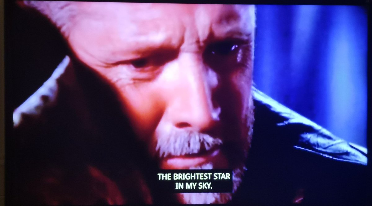  #Babylon5 - the finale!Goodnight, John Sheridan. I'm not crying, you are crying