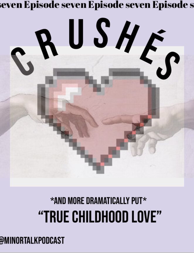 minortalkpod's tweet photo. in this weeks #episode we talk about crushes. we tell you our #embarrassing childhood stories. dare i say #truelove ? link in bio! #podcast #new #love https://t.co/tJDHSZTeCX
