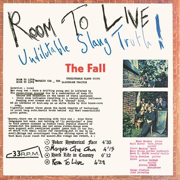 before the year was through, they’d put out another full-length album, ROOM TO LIVE, released in september; doesn’t really represent a significant step forward for the band, so it’s generally considered to be their least essential record of the 80s