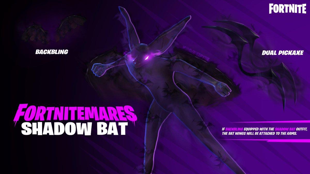 Pyne On Twitter Shadow Bat Concept I Really Love The Swarm Glider So I Tried Turning It Into A Bat Skin I Think It Would Be Perfect If We Got An Fortnite Bat Skin Fortnite Bat Skin Pyne On Twitter Shadow Bat Concept I Really Love The Swarm Glider So I Tried Turning It Into A Bat Skin I Think It Would Be Perfect If We Got An