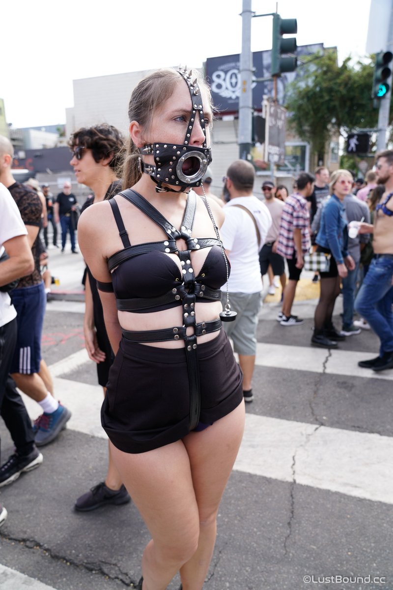 2 years ago today at Folsom Street Fair with. #folsomfair2018. 