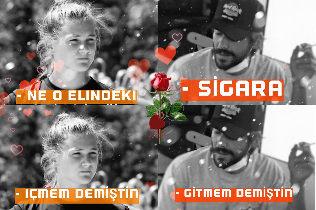 🌹🚬 bu gece de buna yakıyoruz