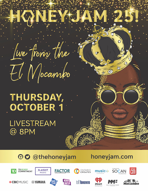MMFCanada's tweet photo. 5 Days to go until we celebrate 25 years of excellence! #MMFCanada would like to congratulate & thank @TheHoneyJam & founder Ebonnie Rowe for her contribution to #CanadianMusic
To Join the Livestream on THURS.OCT.1ST @theelmocambo click link ➡️ https://t.co/rEHFtyejw0 ⬅️ https://t.co/hYr4GNFINT