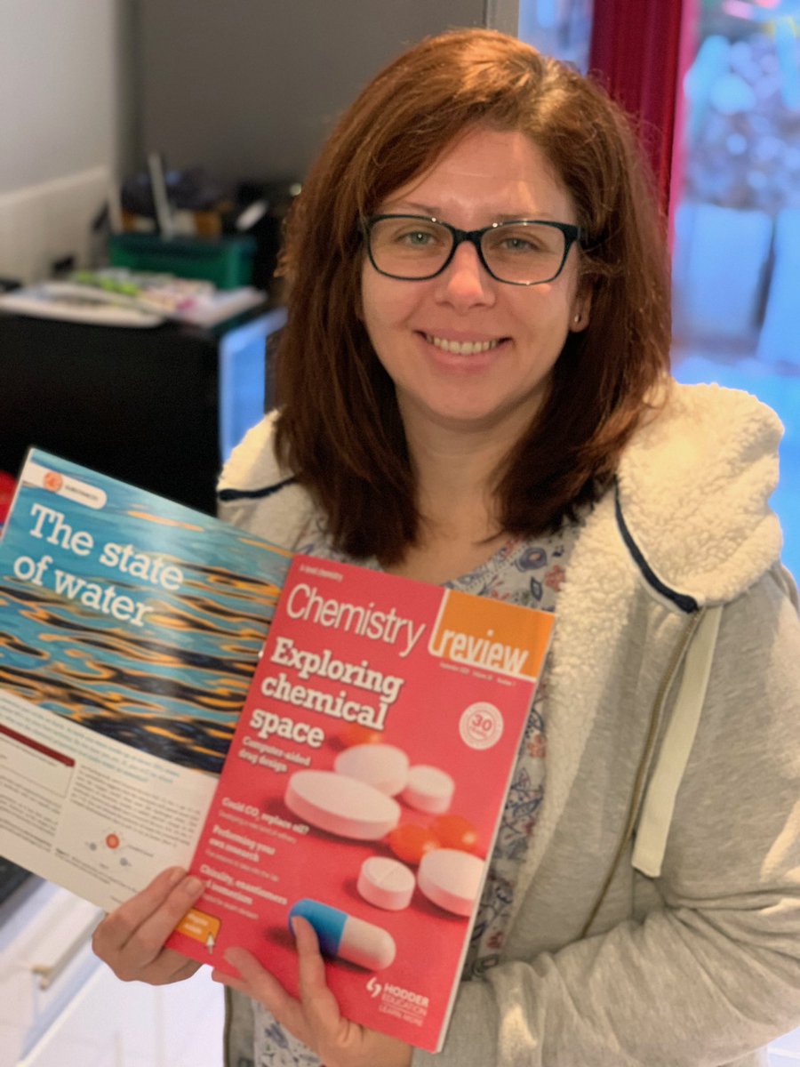 So, this weekend I got glasses (just getting old!) and can now see my new article in Chemistry Review from York Uni!  york.ac.uk/chemistry/scho…