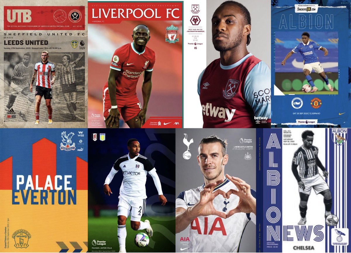 iw1963's tweet photo. Another busy week ⁦@Footyprogramme1⁩ . All available and in stock. Some absolutely fantastic issues. Well done ⁦@Pressboxpublish⁩ @IgnitionSportsM⁩ ⁦@reach_sport⁩ ⁦@CurtisSport⁩ ⁦@OfficialBHAFC⁩ ⁦@CPFC⁩ ⁦@WestHam⁩ #savetheprogrammes 🏆 https://t.co/qescqaJ3l5