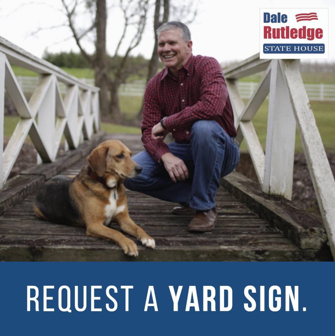 dalerutledge's tweet image. Thank you to those who have already requested a sign! We appreciate your support! If you would like a sign, please let us know and we will get one to you!