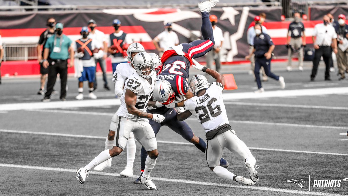 Patriots's tweet image. .@FedEx air or @FedEx ground? 

@RBrex34 in photos.