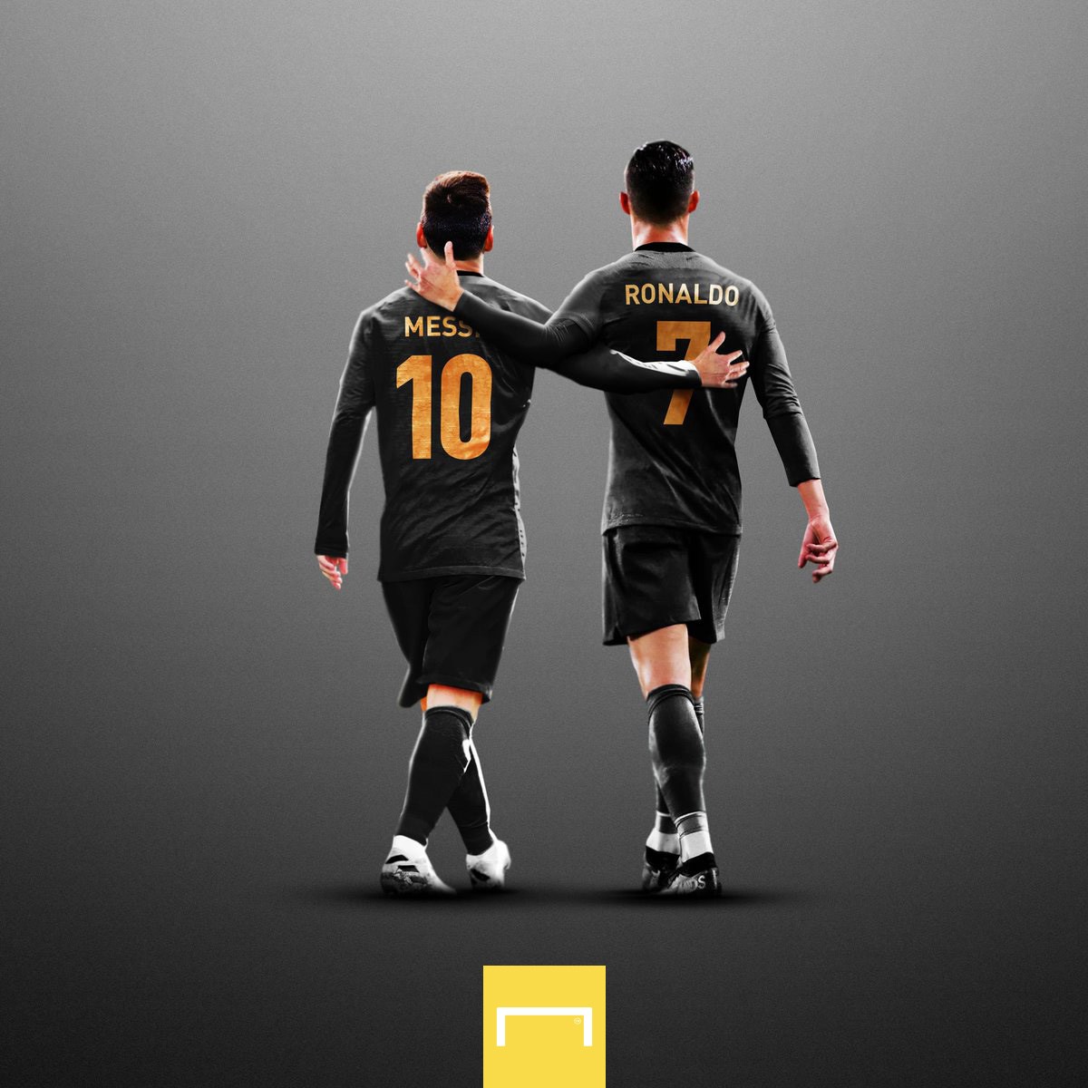 goal's tweet photo. It's a privilege to be able to watch both Messi and Ronaldo in action ❤ https://t.co/hc6jchLq3l