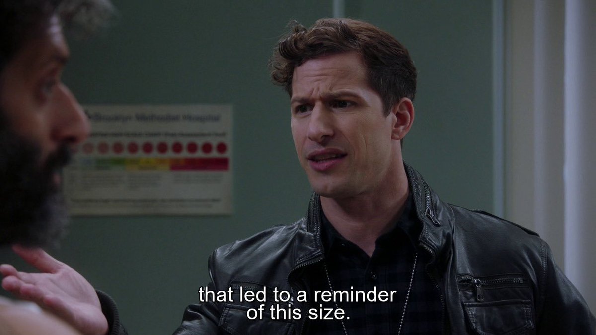 rhiyodes's tweet photo. brooklyn nine-nine really predicted the start of this year and thats so powerful https://t.co/GxWmi6wYWE