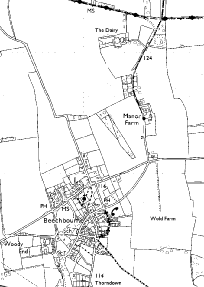 21/ the villages of Woolhead St Margaret and Woolhead St Aldhelm; and much country to the North and East, towards Belbourne St Peter and Belbourne St Paul,