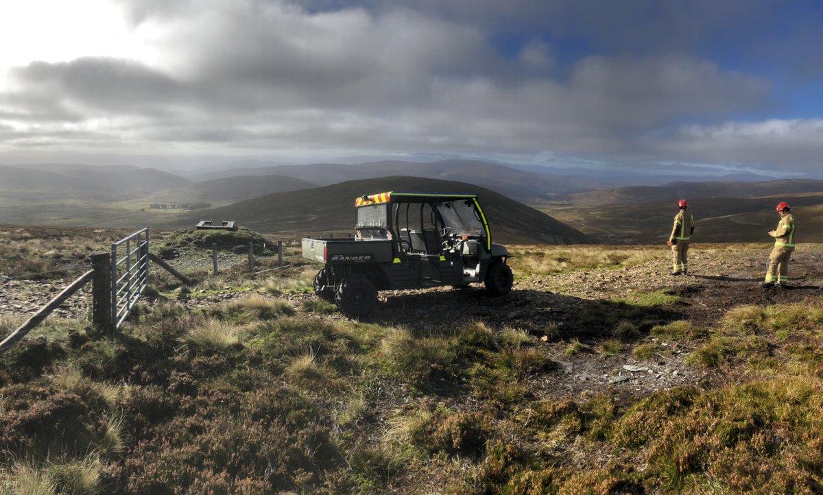 BallaterFire's tweet photo. Last of our personnel completing their training on the Polaris. Gaining understanding and practical skills to carry out tasks safely, and now able to attend incidents with this valuable asset. Great effort by all.#polaris #sfrs https://t.co/9olx7X1735