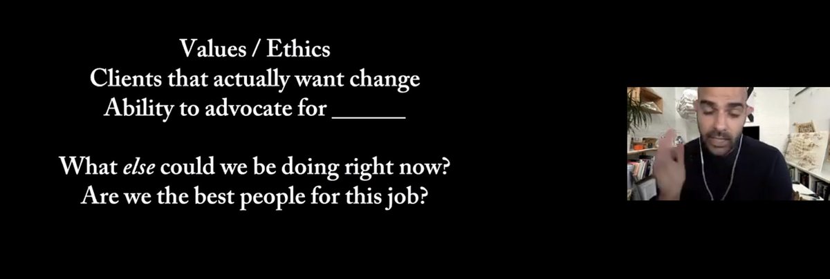 chrisreedstoss's tweet photo. #landscapepractices @harvardgsd @gsd_mla #thinktanks @tonilgriffin #urbanac “whose histories + identities belong in the public realm? who has the right to decide?” #neerajbhatia @theopenworkshop “how can design expose power relationships that create the world we work in?” https://t.co/xI9j5N49HR