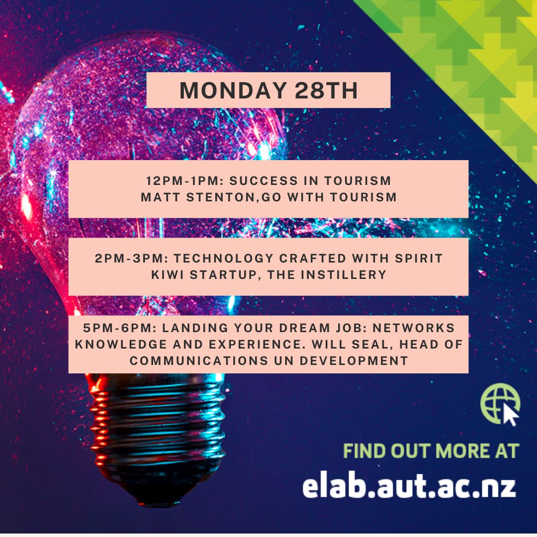 Day One of Employability Matters is finally here! 😍

Find out more information and book into these + more events through elab here: 
bit.ly/AUTEMS2