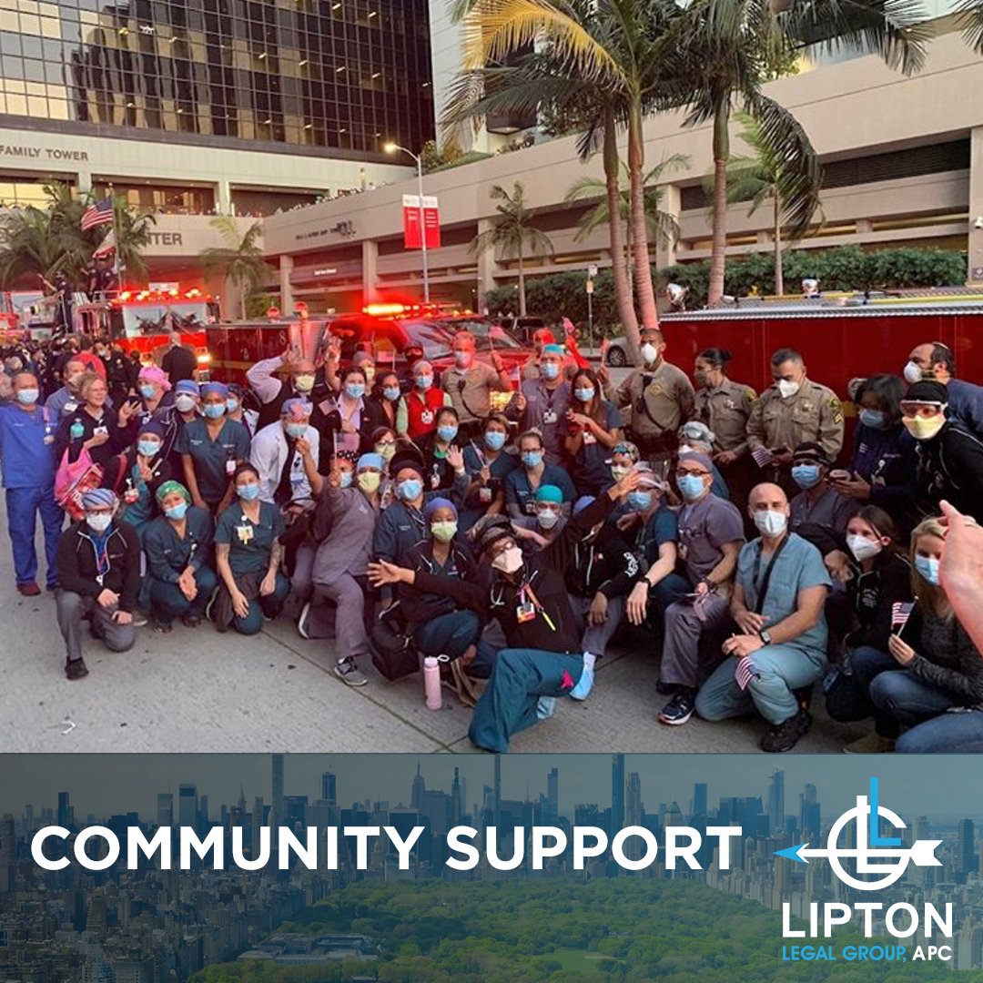 LiptonLegal's tweet photo. #Throwback from our awesome April fundraiser, we were able to donate 11,075 meals! This special night at @cedarssinai hospital was truly amazing being able to give back to our first responders. Lipton Legal is happy to help and we couldn’t had done this without @RoamingHunger! https://t.co/qWRlDwxaTC