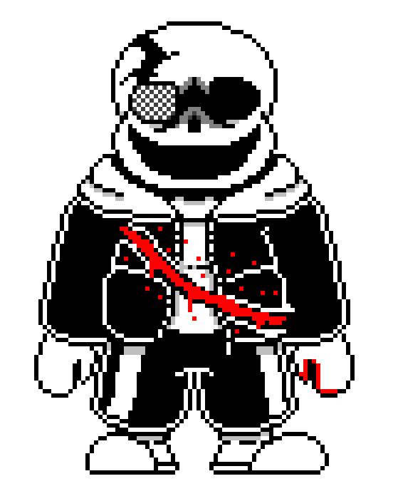 Last breath sans pixel art