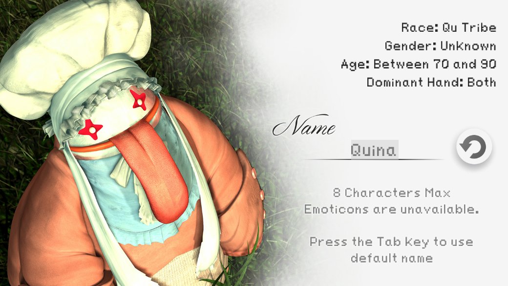 Wait, Quina is between 70 and 90? how long do these people live?!