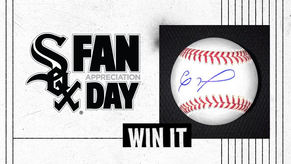 RETWEET for a chance to win an autographed Eloy Jiménez baseball! 7 lucky fans will win. #SoxFanSweepstakes

No purch. nec. Enter by the conclusion of the Chicago White Sox game on September 27, 2020. atmlb.com/30geJNo