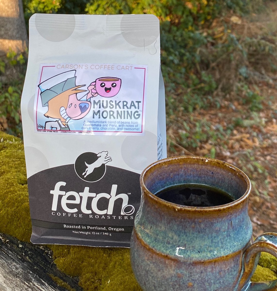 fetchroasters's tweet photo. Muskrat Morning is now at 2 @marketofchoice locations! West Linn and the Portland at Goat Blocks. Through September each bag sold gives $4 to dogs in need thanks to @muskrat_john #marketofchoice #pdxcoffee #pdx #coffee #johnkovalic #dorktower #adoptdontshop https://t.co/7YXF7e8I2S