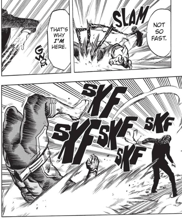 And I truly have no idea where we're going from here. With Deku not impaled he might be able to deal enough damage to AFO-controlled Shigaraki to take him out, but equally AFO's mastery of his Quirks could prove an issue