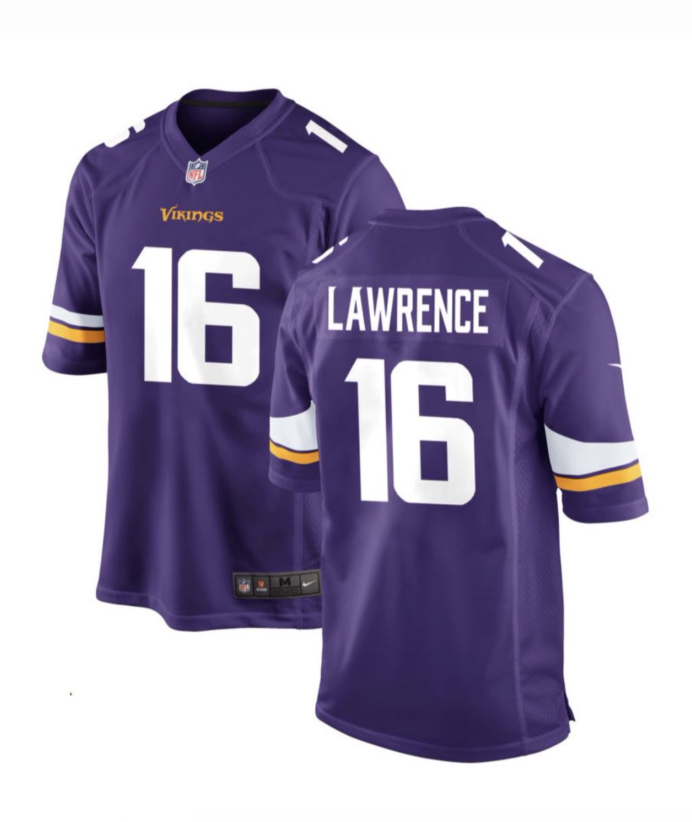 trevor lawrence jersey purple