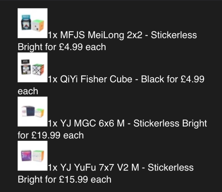 Oh no my finger accidentally slipped four times 😂 <a href="/Kewbz_UK/">KewbzUK</a> 

(Fun times ahead)

If my 5x5 average is about 10 minutes, I dread to think how long 7x7 will take me 🤓