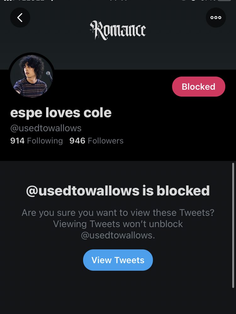 (unfollowed me when I asked her if she could unfollow a panphobic account) / @ usedtowallows