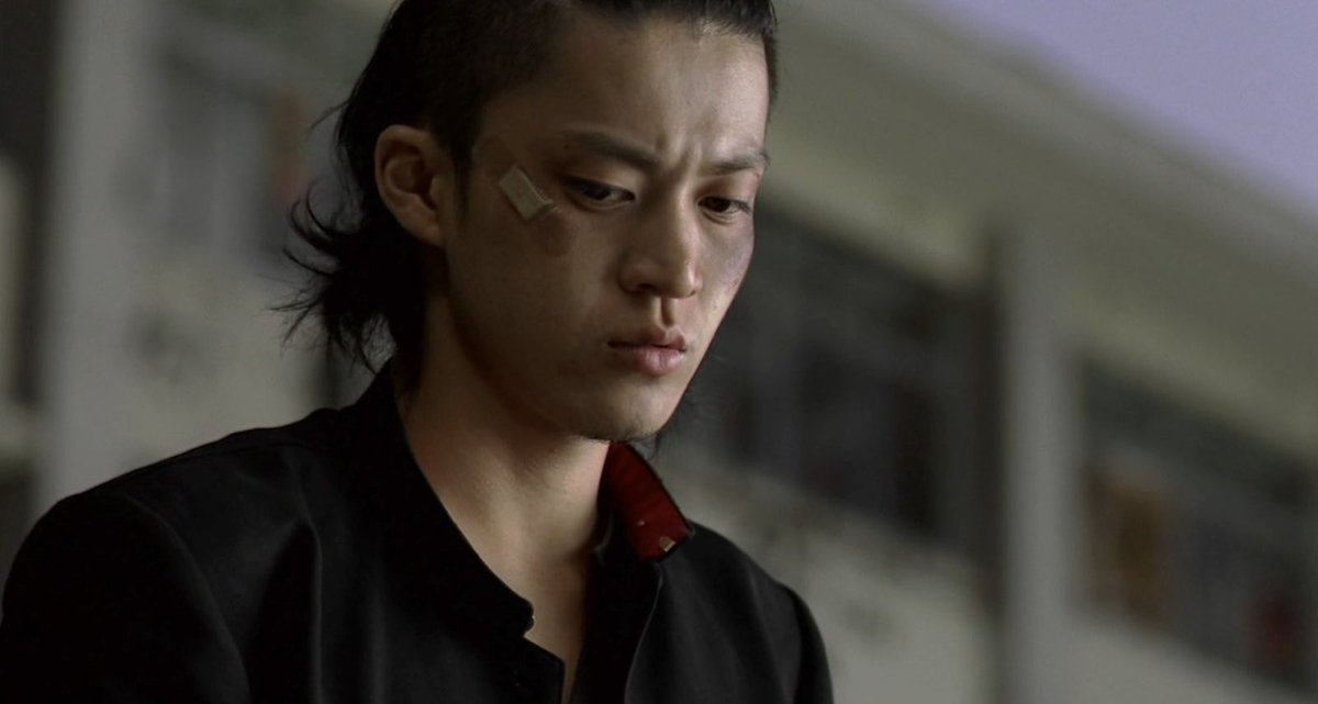 Crows Zero (2007) - Takashi MiikeA transfer student attempts to take over the most violent high school in the country, whose students form factions and battle each other for power. Mentored by a yakuza, he strives for what has never been achieved - unification of the school.