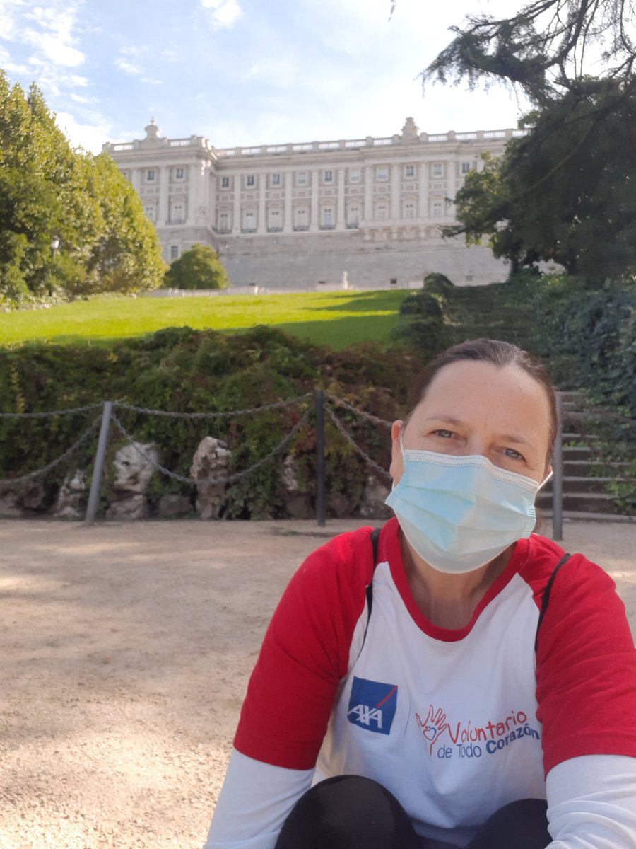 Semana de la Responsabilidad corporativa en <a href="/AXA/">AXA</a>. Corriendo(más bien andando🤫)en beneficio del Banco Alimentos. #voluntariosaxa <a href="/FundacionAXA/">Fundación AXA</a> #AXAHeartsWalkTheWorld