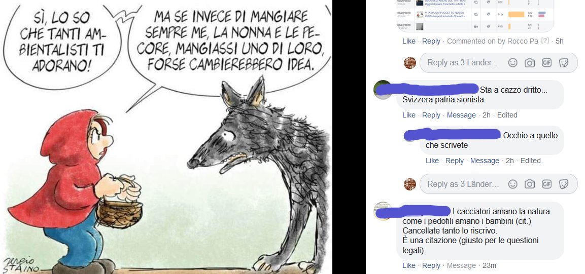 3LRaetica's tweet photo. @SergioStaino ci siamo permessi di ospitare la sua simpatica vignetta nella nostra rubrica #lospostdelsabato. Ne è scaturito un attacco dei #fascioanimalari (per dirla alla @giucruciani) che perdura  da giorni. Possiamo dividere signor Staino un po' di kapommentatori? :-) https://t.co/MRxkQoGlia
