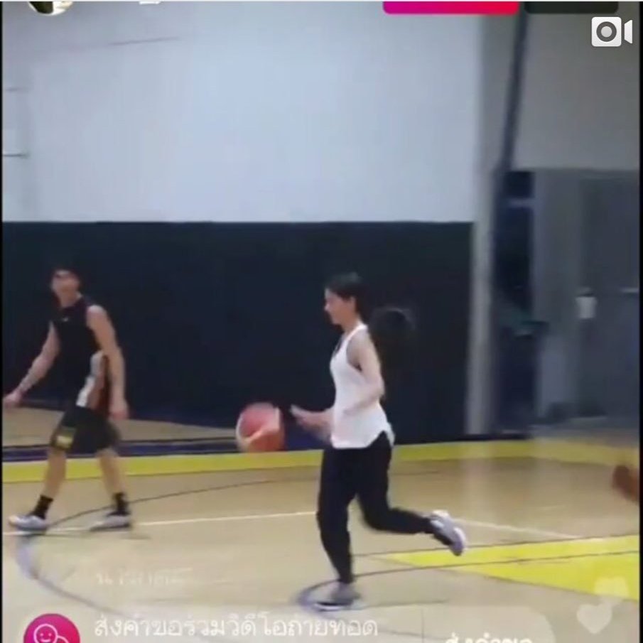 Here's Nadech playing basketball. (AFAIK they also have a tournament for charity?? Somebody correct pls if I am wrong)P. S. His girl plays with him too--basketball! #ณเดชน์  #nadech  #kugimiyas