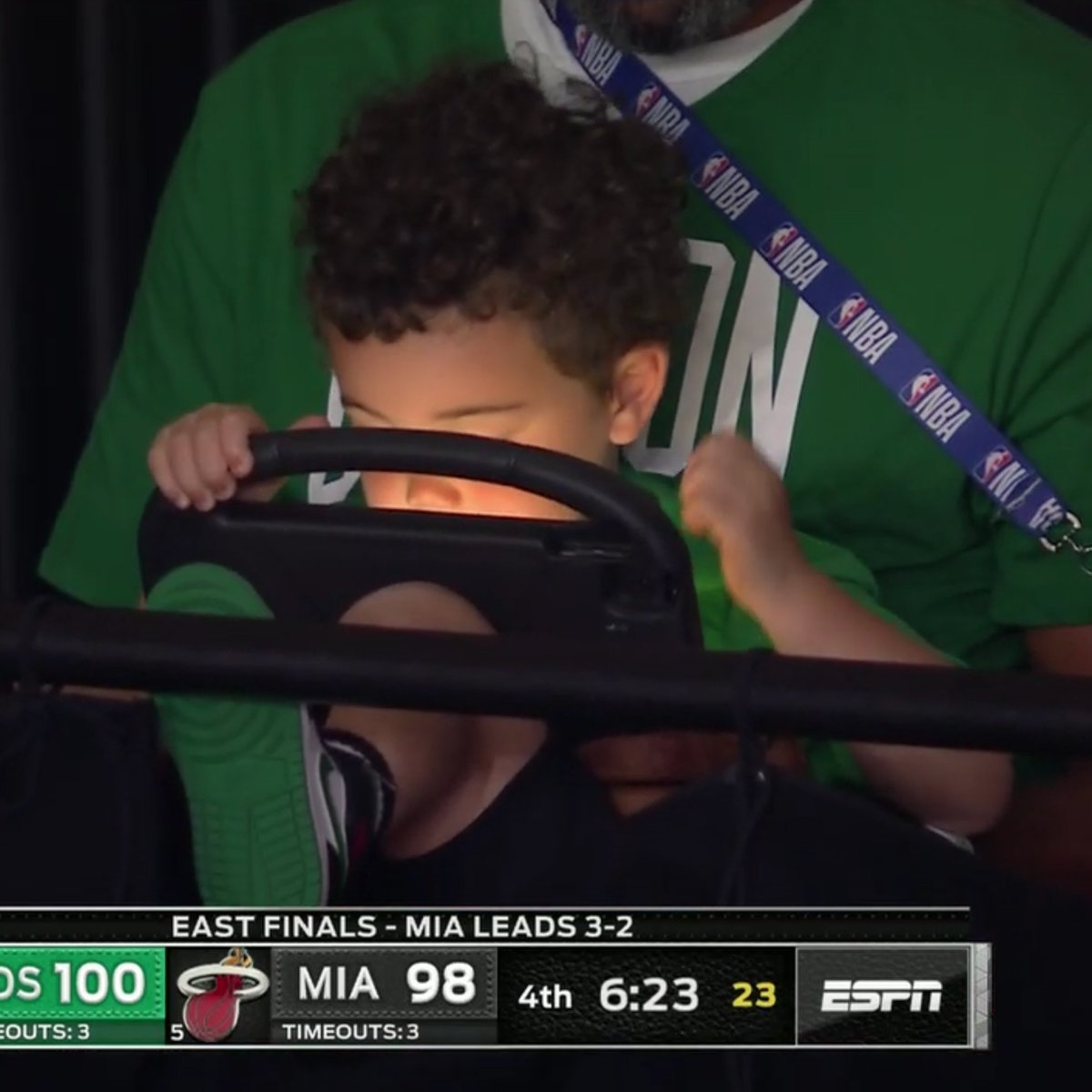 ringer's tweet photo. "JAYSON TATUM HITS A DEEP 3!"

Deuce: https://t.co/t3yqqqm1rn