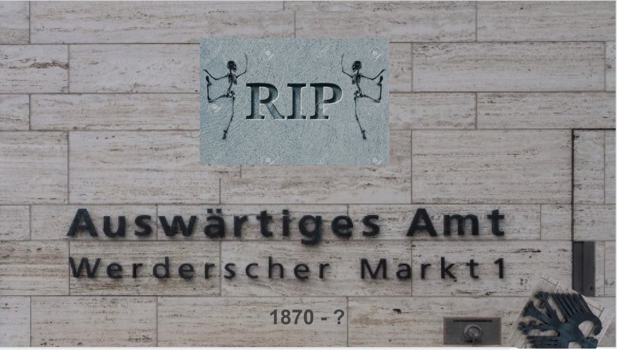 150 years is long, but it mirrors the institution’s age.Looking that far ahead allowed me to ask: Will the Auswärtige Amt (AA) still exist in 2169? Yes, probably. Still, the world can leave an institution in the dust and make it irrelevant. This is the danger the AA faces.