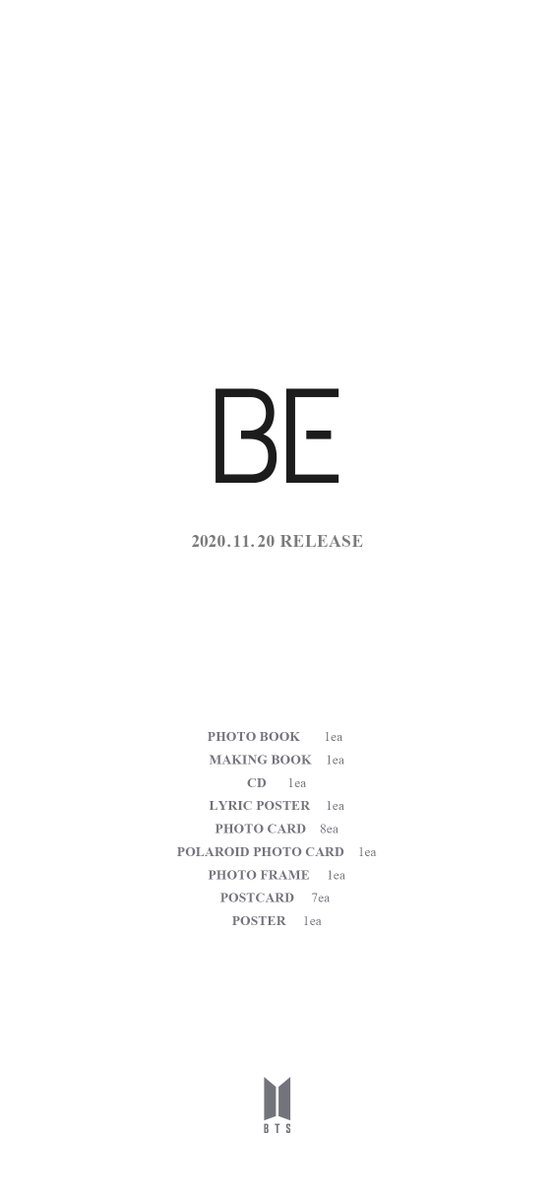 [공지]  #BTS 'BE (Deluxe Edition)' 예약 구매 안내 (+ENG/JPN/CHN) https://weverse.onelink.me/qt3S/1de4209f 