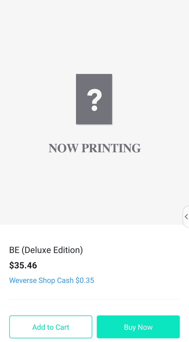 Weverse Shop Global- 39.4K won or $35.46 + shipping- Limit 8- Pre-order gift - Lyric note and postcard (limited, Weverse Shop Global only) @BTS_twt