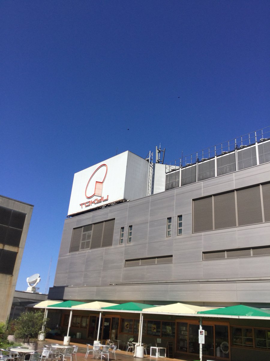 東急百貨店 本店 こんにちは ツグミです いやぁ 気持ちのいいお天気ですねぇ 東急本店の屋上から見上げた空の青さったら このままひなたぼっこをしていたい気分でした さぁ 今週も元気よくまいりましょー よろしくお願いいたしまーす