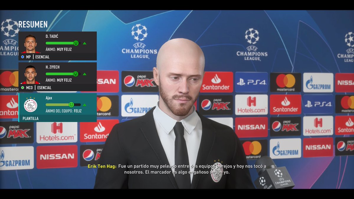 AjaxModo's tweet photo. TERMINO EL PARTIDO ✅, Victoria del 🔴⚪️🇳🇱Ajax 4-0 Valencia ⚫️🔴
Partidazo del equipo que logra ponerse primero en la tabla y ver con mejores ojos la Clasificación 👀🙌🏻
Ten Hag 👨🏻‍🦲 dijo esto en rueda de prensa... https://t.co/CjEMRI3QGR