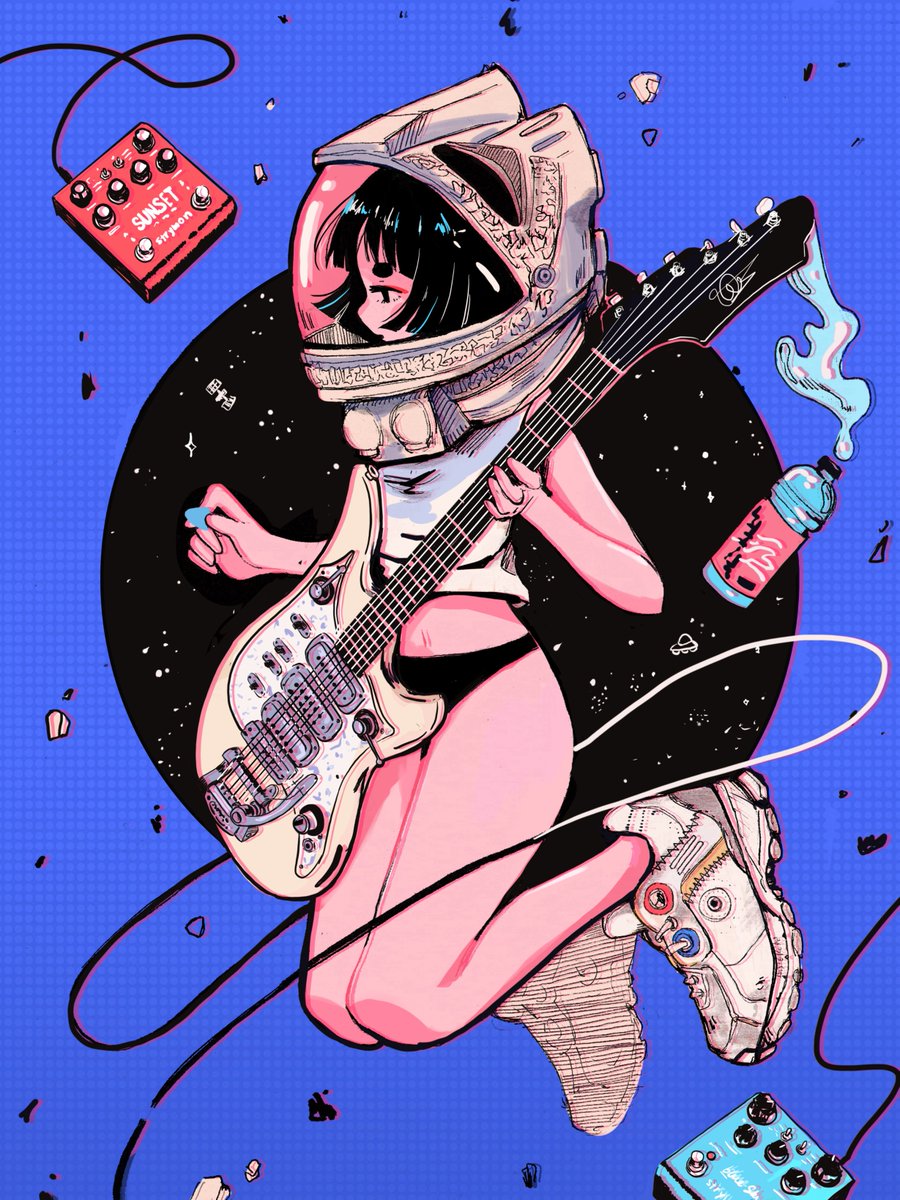 Hi #LatinxsCreate I'm Crisalys, chilean artist. I love sneakers, girls and bright colors.🌊🎸✨