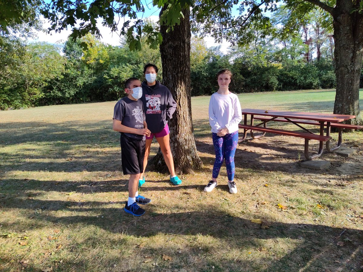 TheAngieZ's tweet image. Fun beautiful day supporting local author @danised &amp;amp; Louie🐕 on their new children's book. Even more special spending time w/ my students @AllInAtKings @Kings_HS