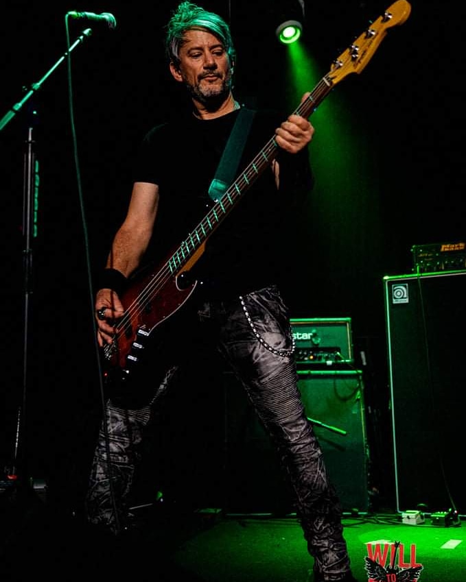 American_Jetset's tweet photo. Happiest of Days to our badass bass man Kevin!      This photo of Kevin was taken on this day last year when we got to celebrate his birthday onstage at the Whisky A Go-Go! https://t.co/wBgLF1SFlM