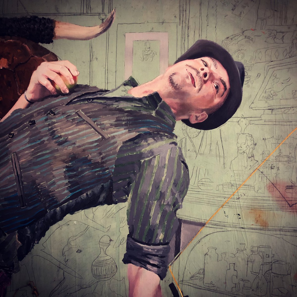 will_teather's tweet photo. #workinprogress #artnow #wetpaint #willteather https://t.co/Kw8eSoCJH3