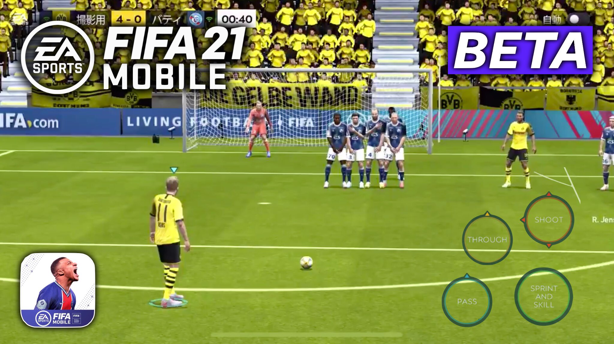 48hrss on X: FIFA MOBILE 21 BETA IS HERE! HOW TO DOWNLOAD FIFA MOBILE 21  BETA! GAMEPLAY!! Link:  #fifamobile21, #fifamobile