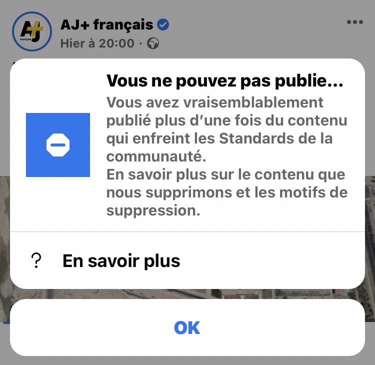 rahimtay's tweet photo. Bonjour,
Je suis en plein réflexion pour porter plainte contre Facebook pour m’avoir amputé de ma liberté d’expression, il n’y a ni insultes ni propos racistes, seulement mon opinion qui les a dérangé, du coup on m’a bloqué et cela n’est pas la 1ère fois https://t.co/glt8GvRmAQ