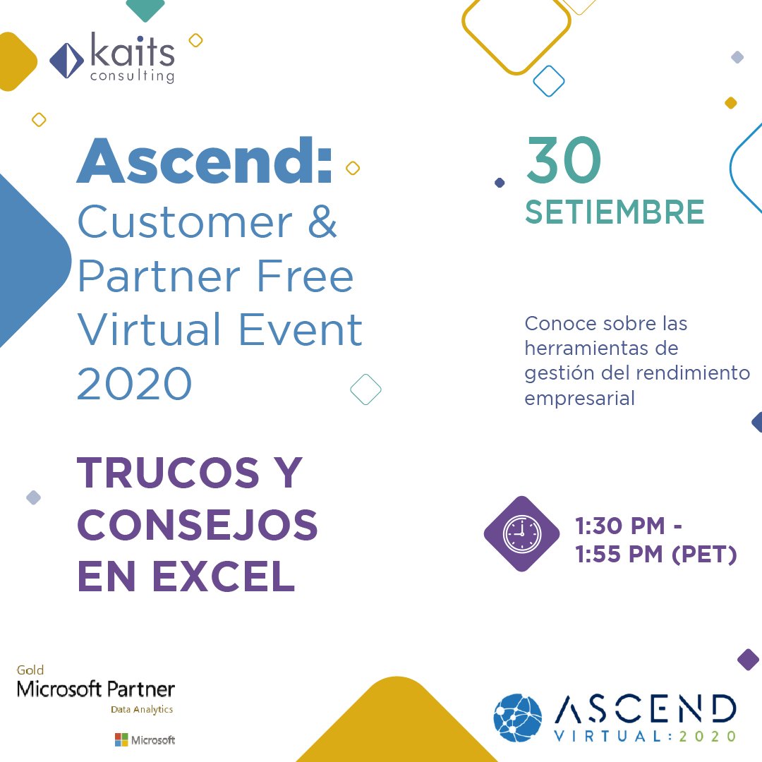 KaitsConsulting's tweet image. Entérate más aquí: mtr.cool/kzqvtxlkdq 

#Solver #SolverAscend #BusinessIntelligence #Presupuestos #KaitsConsulting #SolverPartners #KCG #AnalisisDeDatos #InteligenciaDeNegocios  #ConsultoriaBI #PronósticodeNegocios #BusinessForecasting