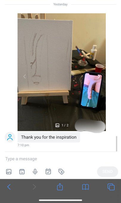 I&rsquo;m glad my dick is part of art inspiration. S/O to one of my subscribers for this 👌🏾 #art #bodypainting<a href="/tag/art"class="tags"><span>#art</span></a><a href="/tag/body"class="tags"><span>#body</span></a><a href="/tag/bodypainting"class="tags"><span>#bodypainting</span></a><a href="/tag/onlyfans"class="tags"><span>#onlyfans</span></a>