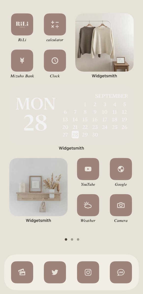 𝑚𝑖𝑠𝑎 Twitterissa 不器用な私が 空いてる時間に作ったホーム画面 ホーム画面 Ios14 Ios14ホーム画面 ホーム画面カスタマイズ ベージュ Miffy ミッフィー 韓国 Widgetsmith ショートカット