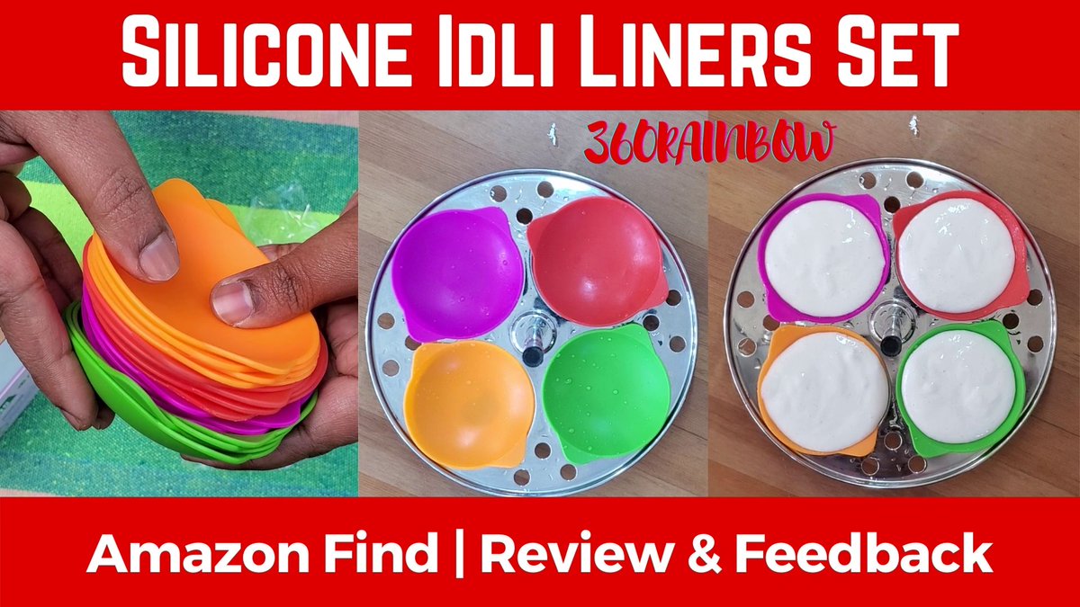 Silicone Idli Liners | Best/Excellent Product | Amazon Find | Review & Feedback | Must Buy | Love It

youtu.be/aFGd-KyLZ3M

#IdliLiners #Review #Feedback #Amazon #Idli #Idliset #Tamil #தமிழ் #Super #EasyUse #EasyClean #AmazingIdli #MustHave #Excellent #BestIdlyMaker #Reusable